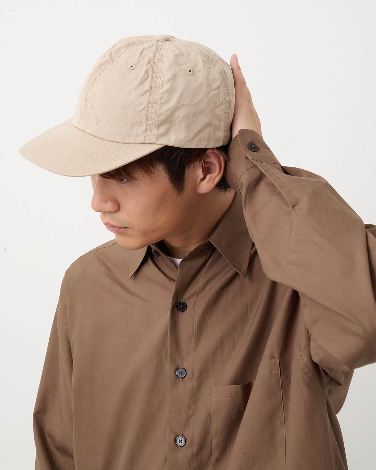 CELLULOSE COTTON ELASTIC BACK 6PANEL CAP