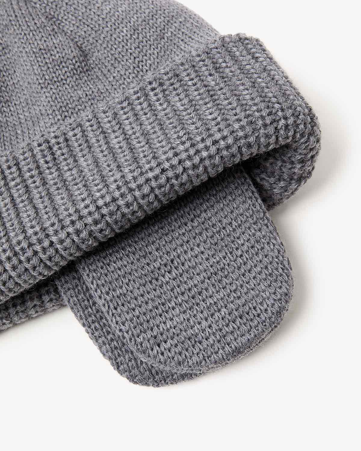 MERINO WOOL EAR WATCH CAP