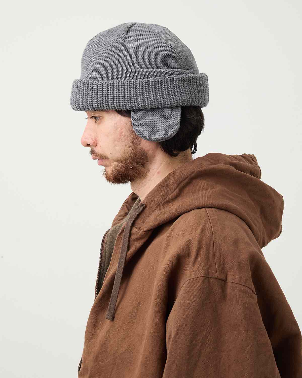 MERINO WOOL EAR WATCH CAP