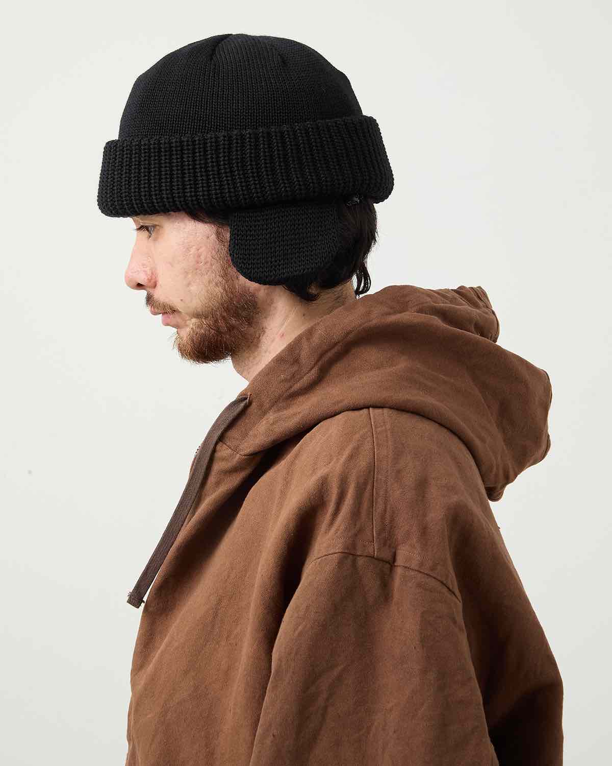 MERINO WOOL EAR WATCH CAP