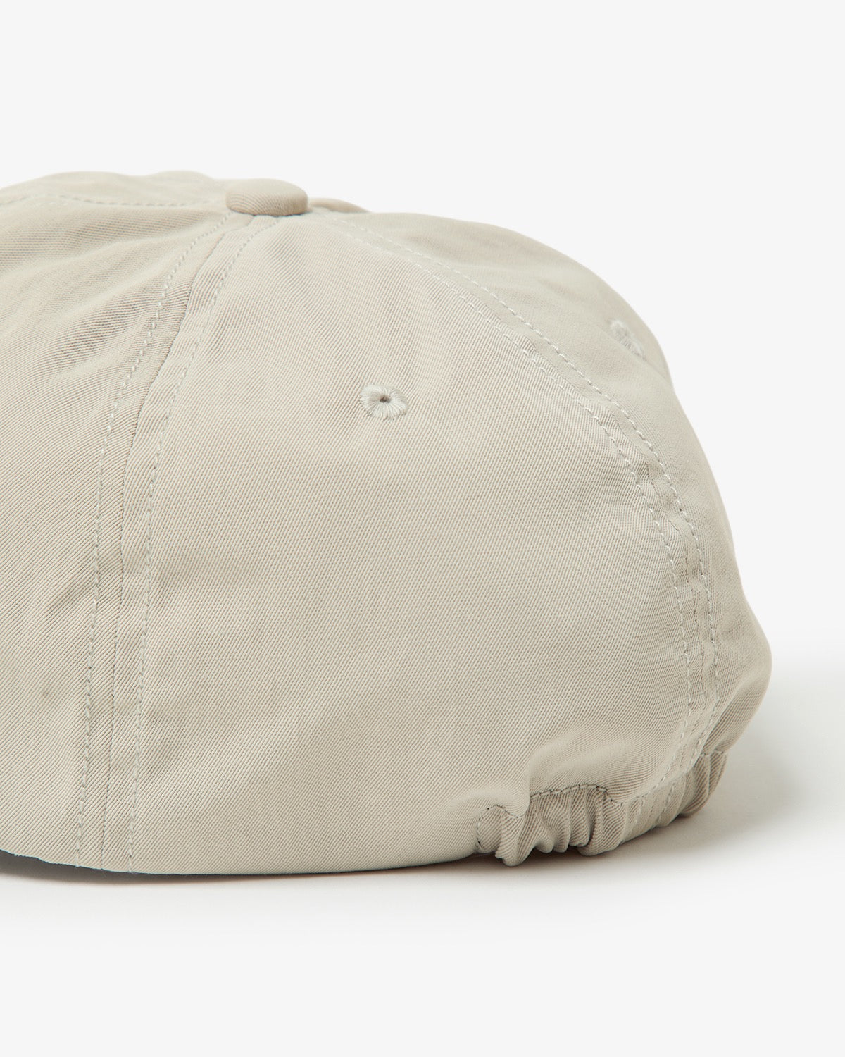 DRY TWILL ELASTIC BACK 6PANEL CAP