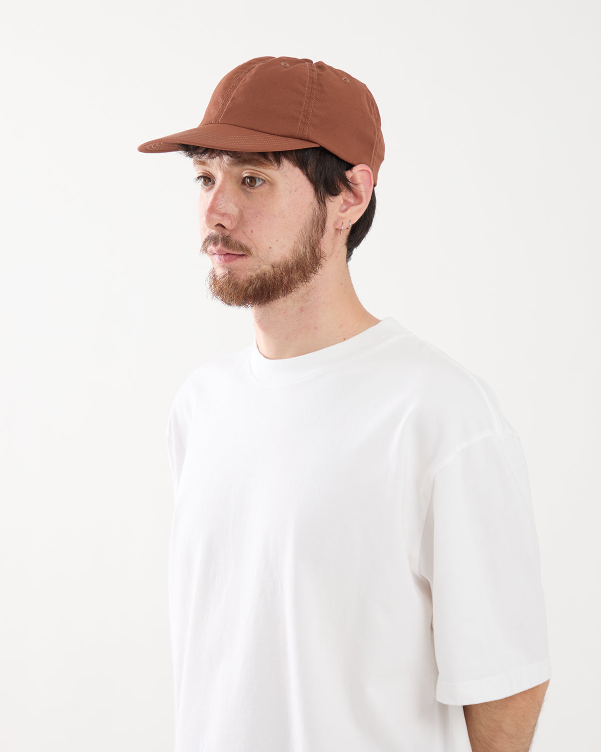DRY TWILL ELASTIC BACK 6PANEL CAP