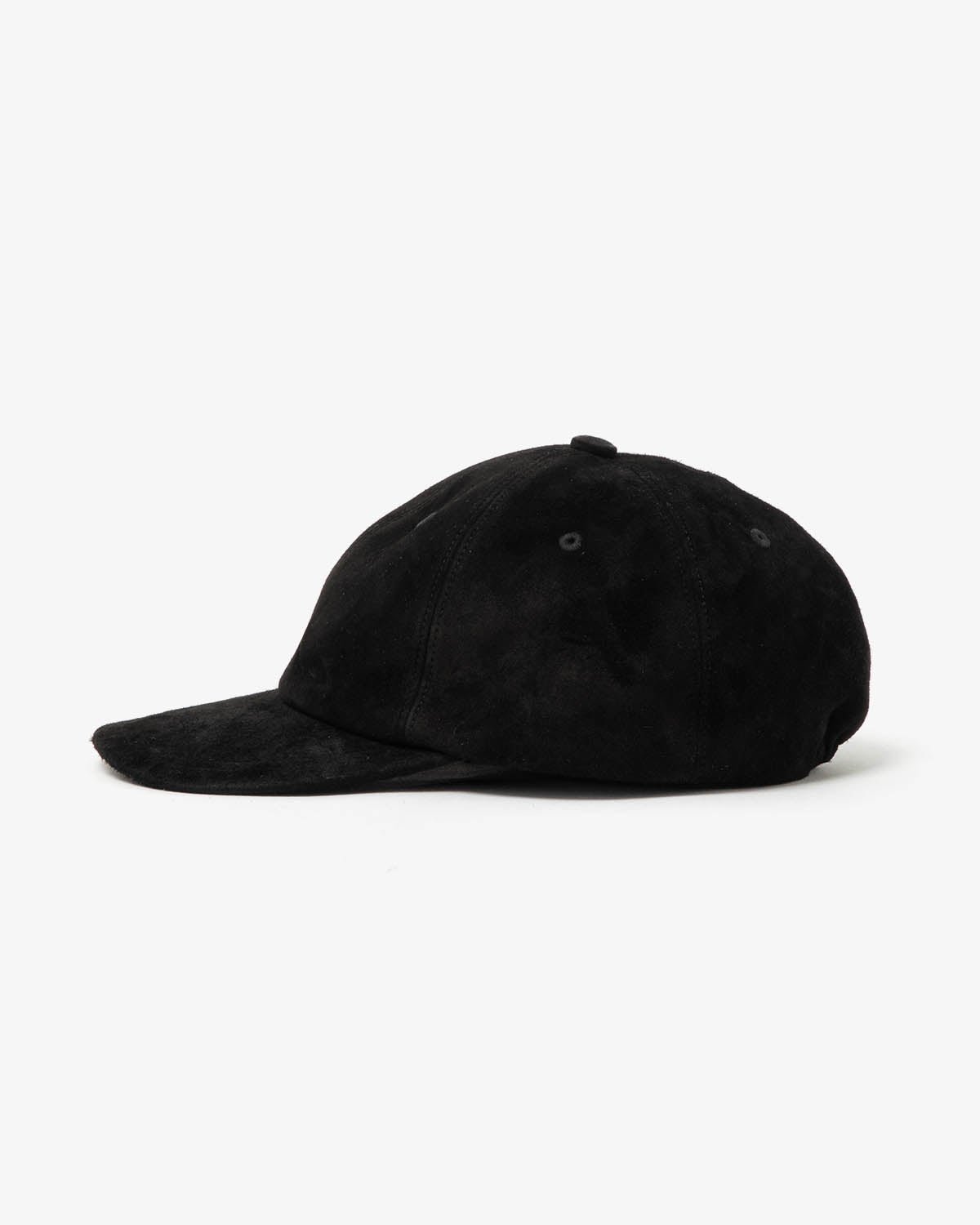 CALF SUEDE 6PANEL CAP