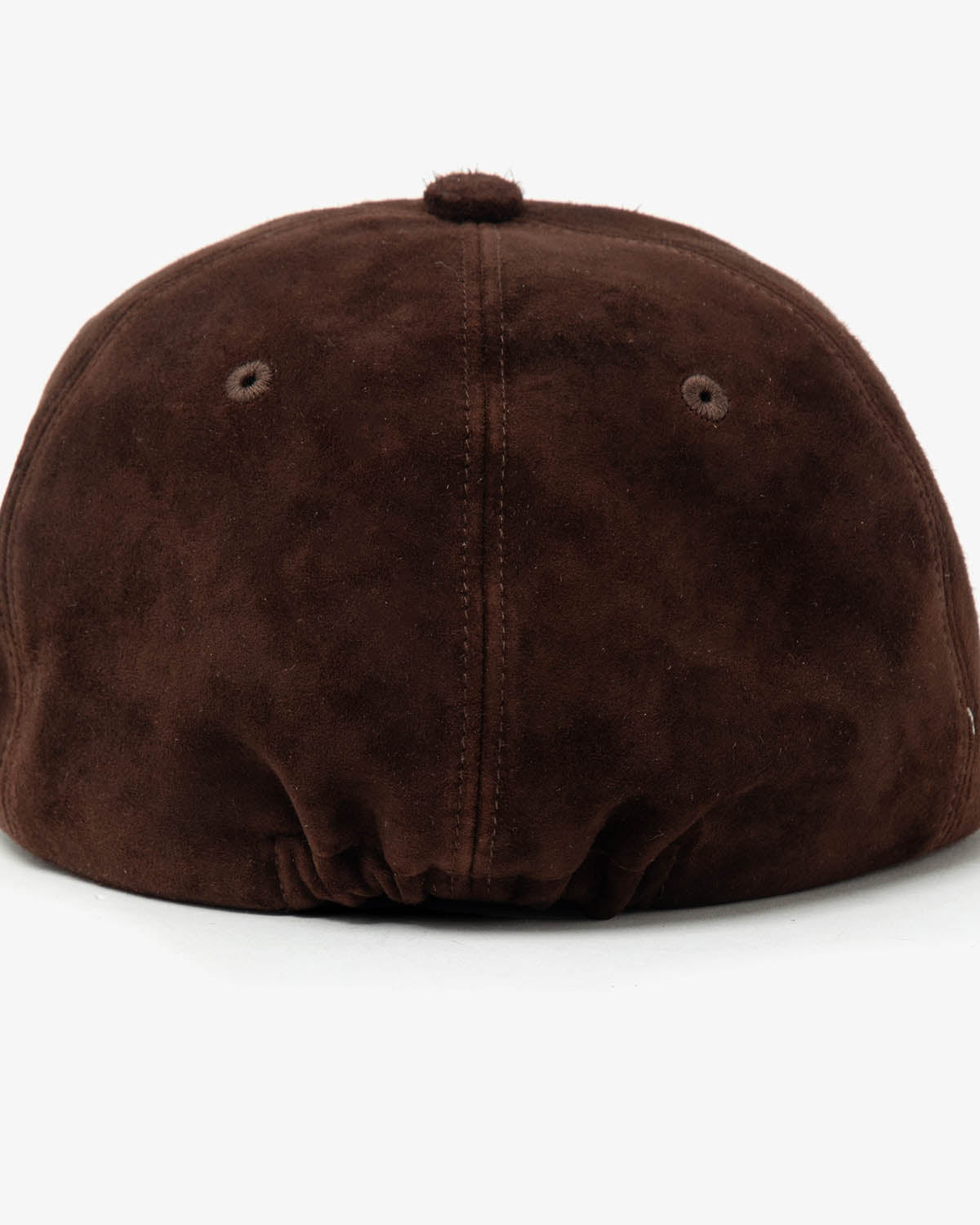 CALF SUEDE 6PANEL CAP