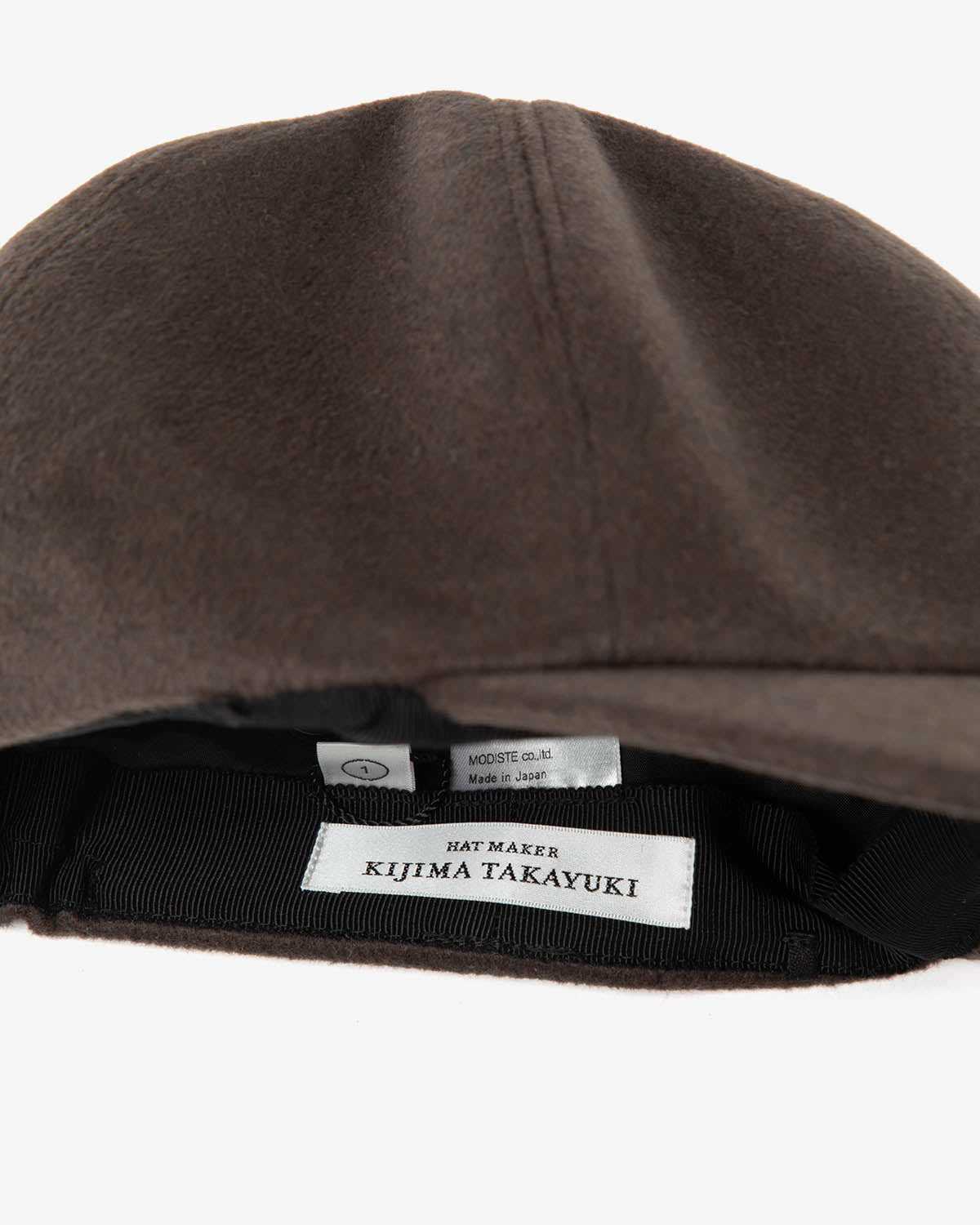 PURE CASHMERE 6PANEL CAP