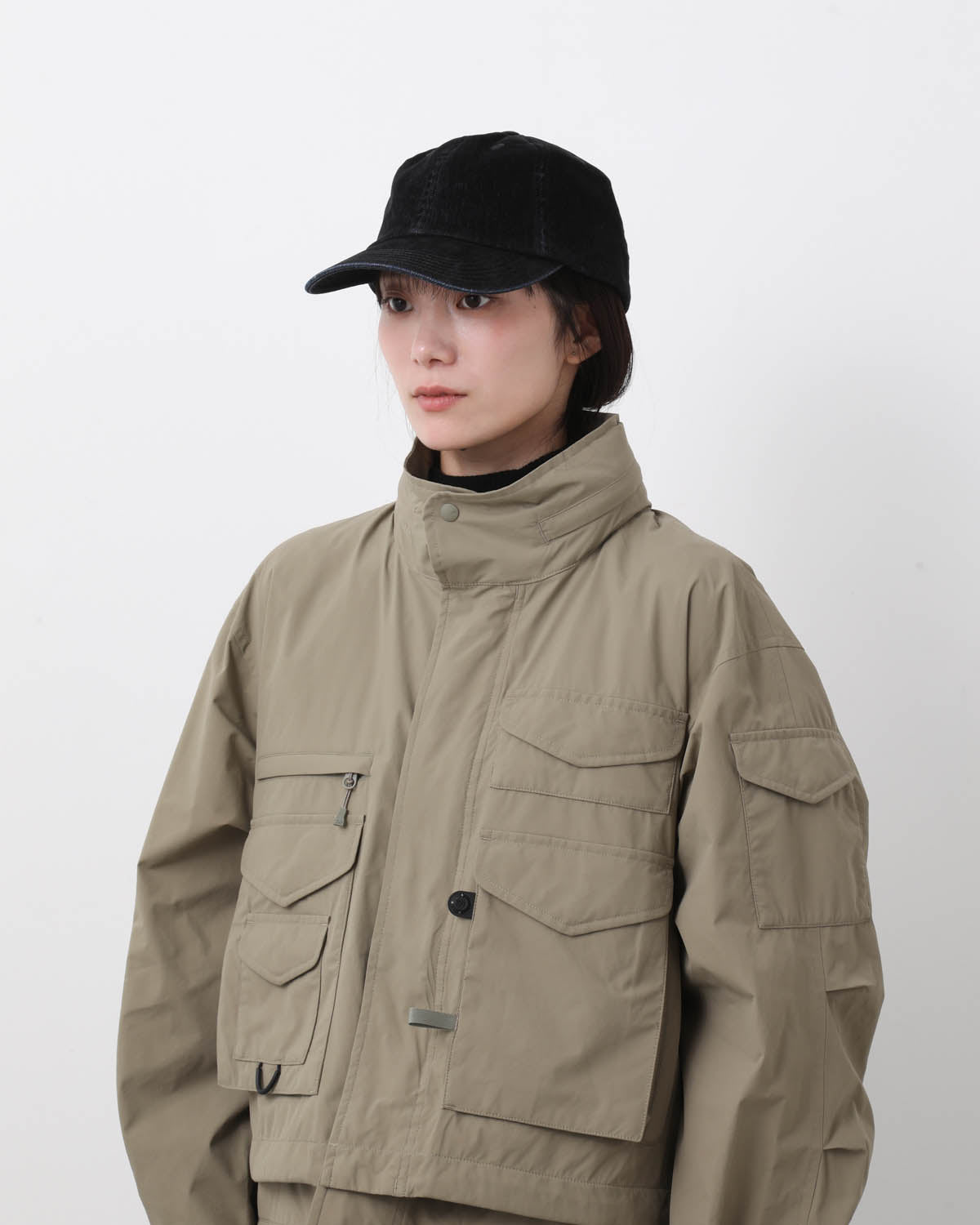 FLOCKY PRINTED DENIM 6PANEL CAP