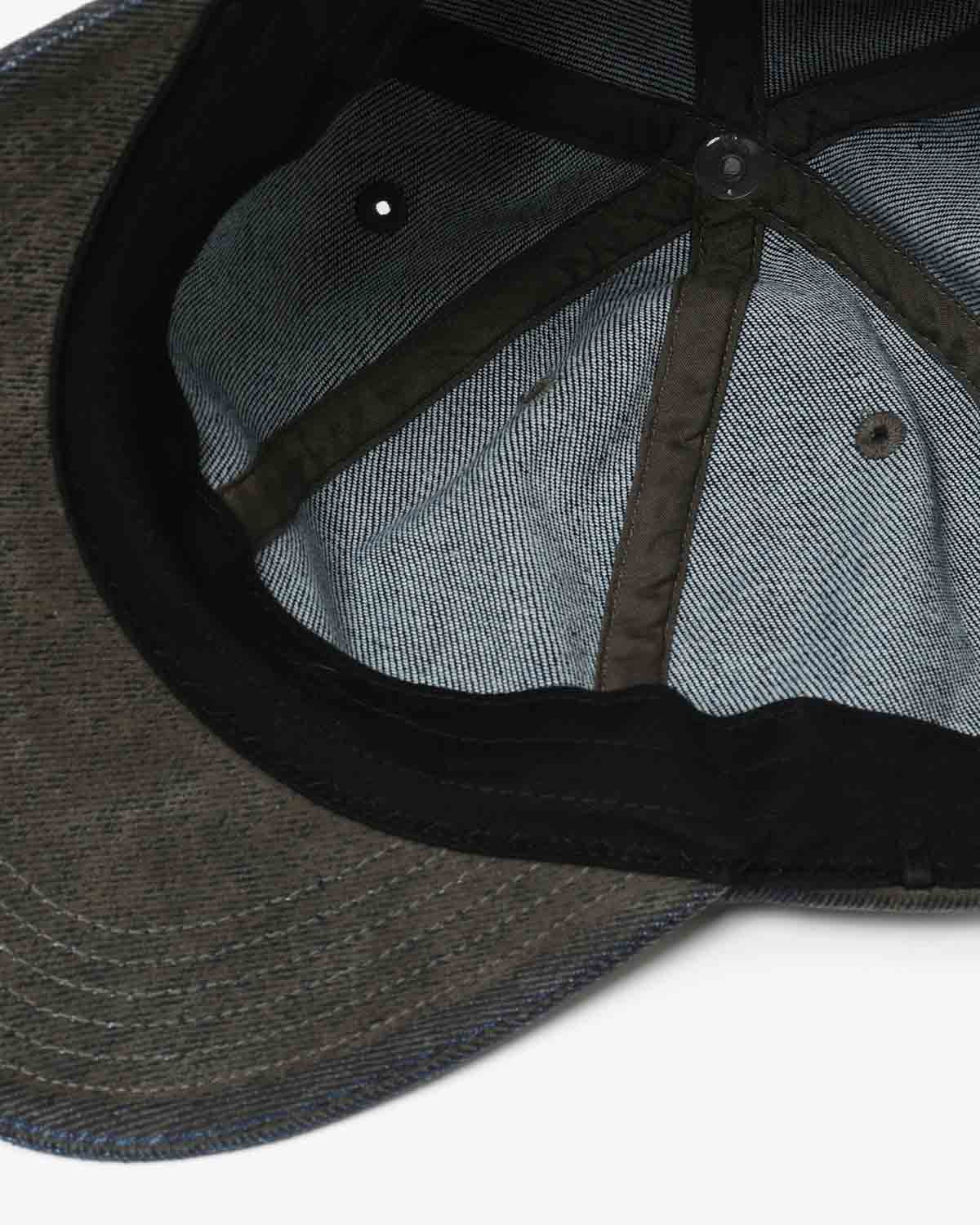 FLOCKY PRINTED DENIM 6PANEL CAP