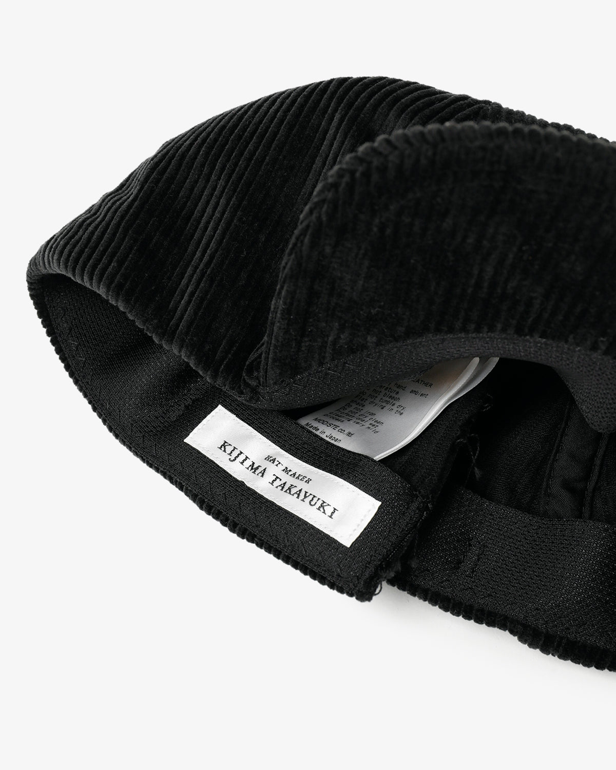 CORDUROY BACK SLIT 6PANEL CAP