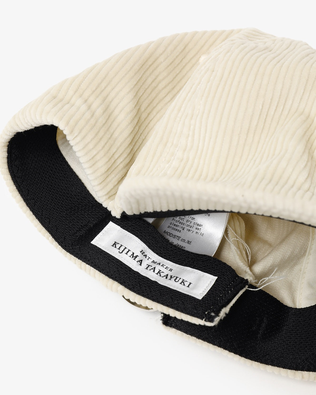 CORDUROY BACK SLIT 6PANEL CAP