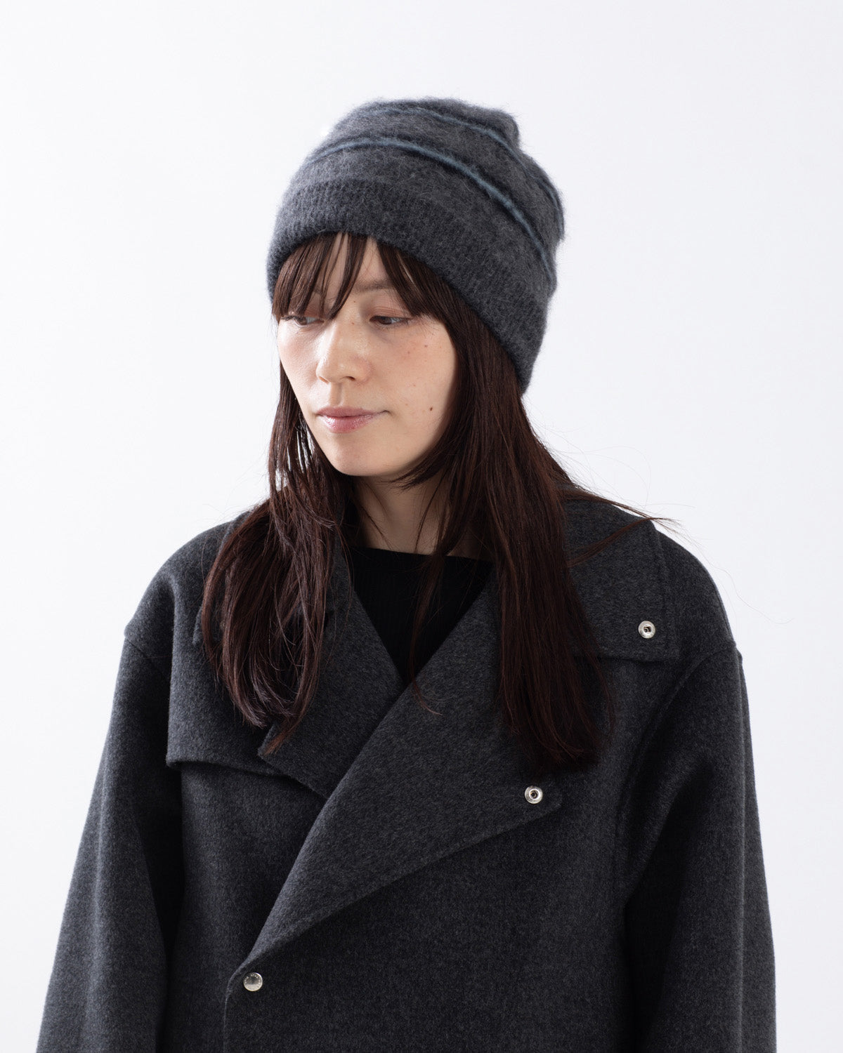 WOOL ANGORA BEANIE