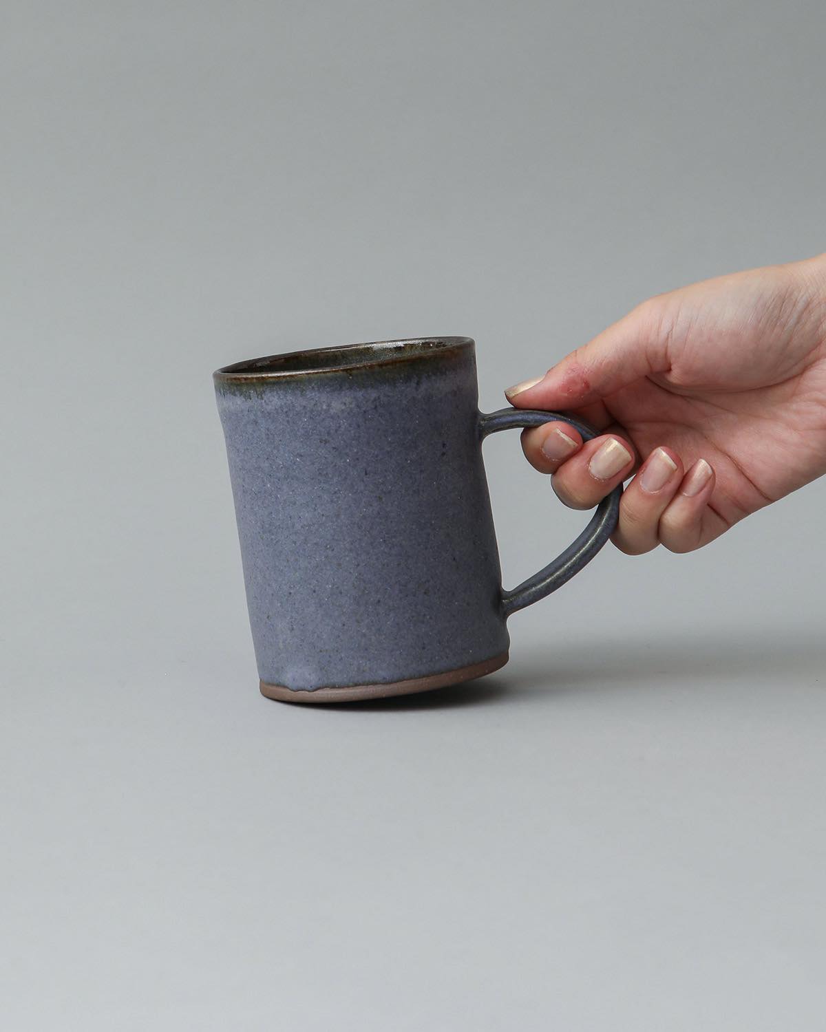 COBALT GLAZE MUG L