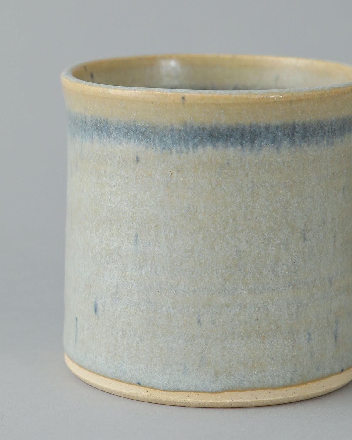 COBALT CRYSTALLINE GLAZE MUG M