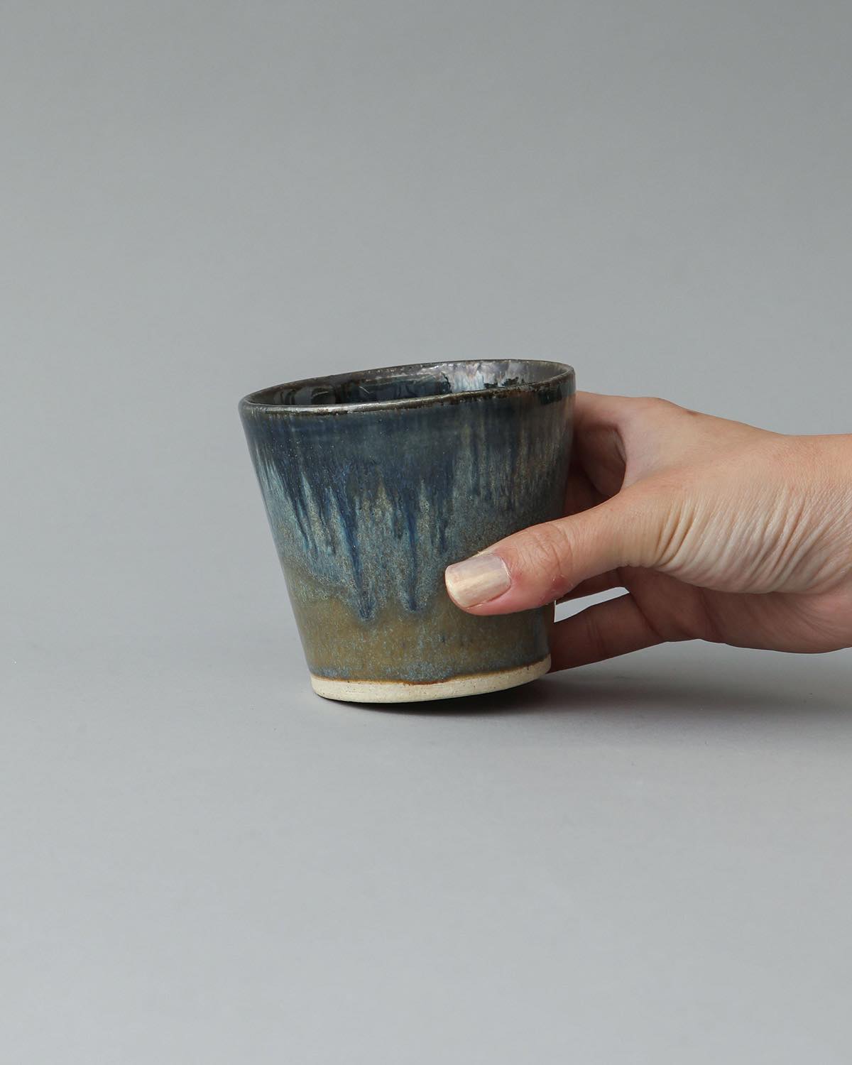 COPPER GLAZE DRIP CUP