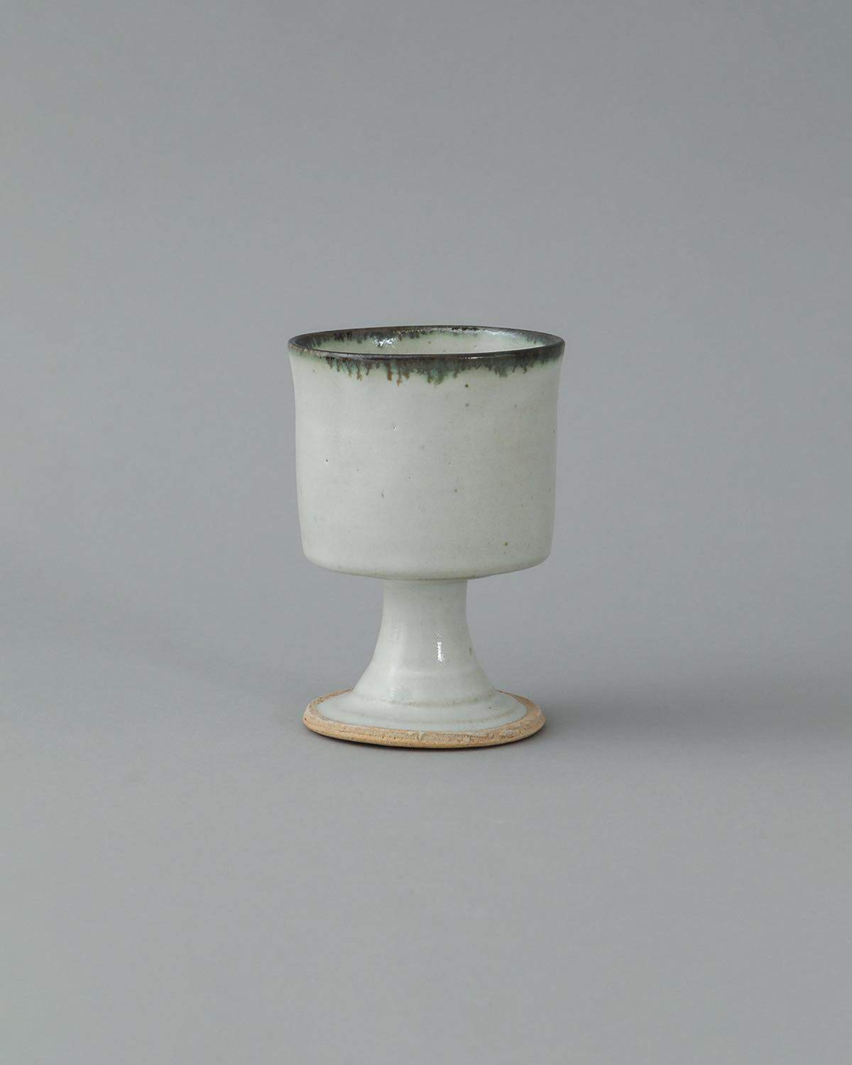 WHITE MATTE GOBLET