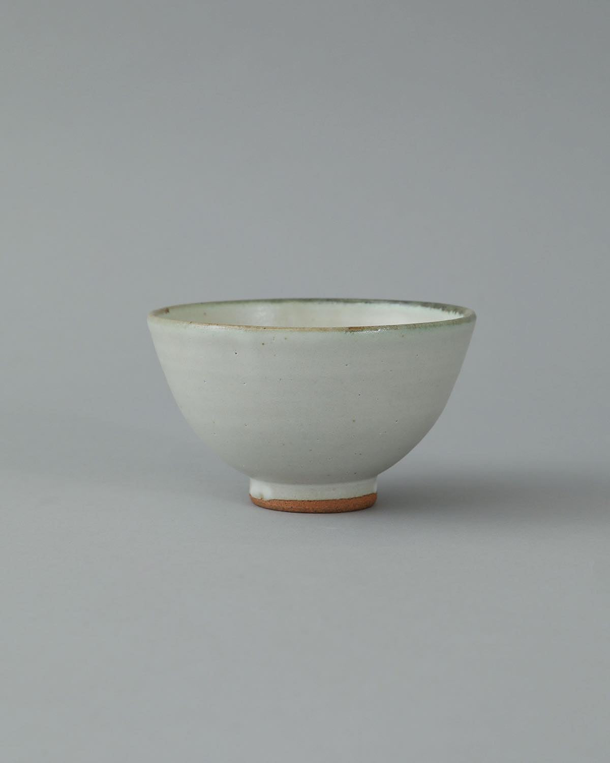 WHITE MATTE CAFE AU LAIT BOWL M