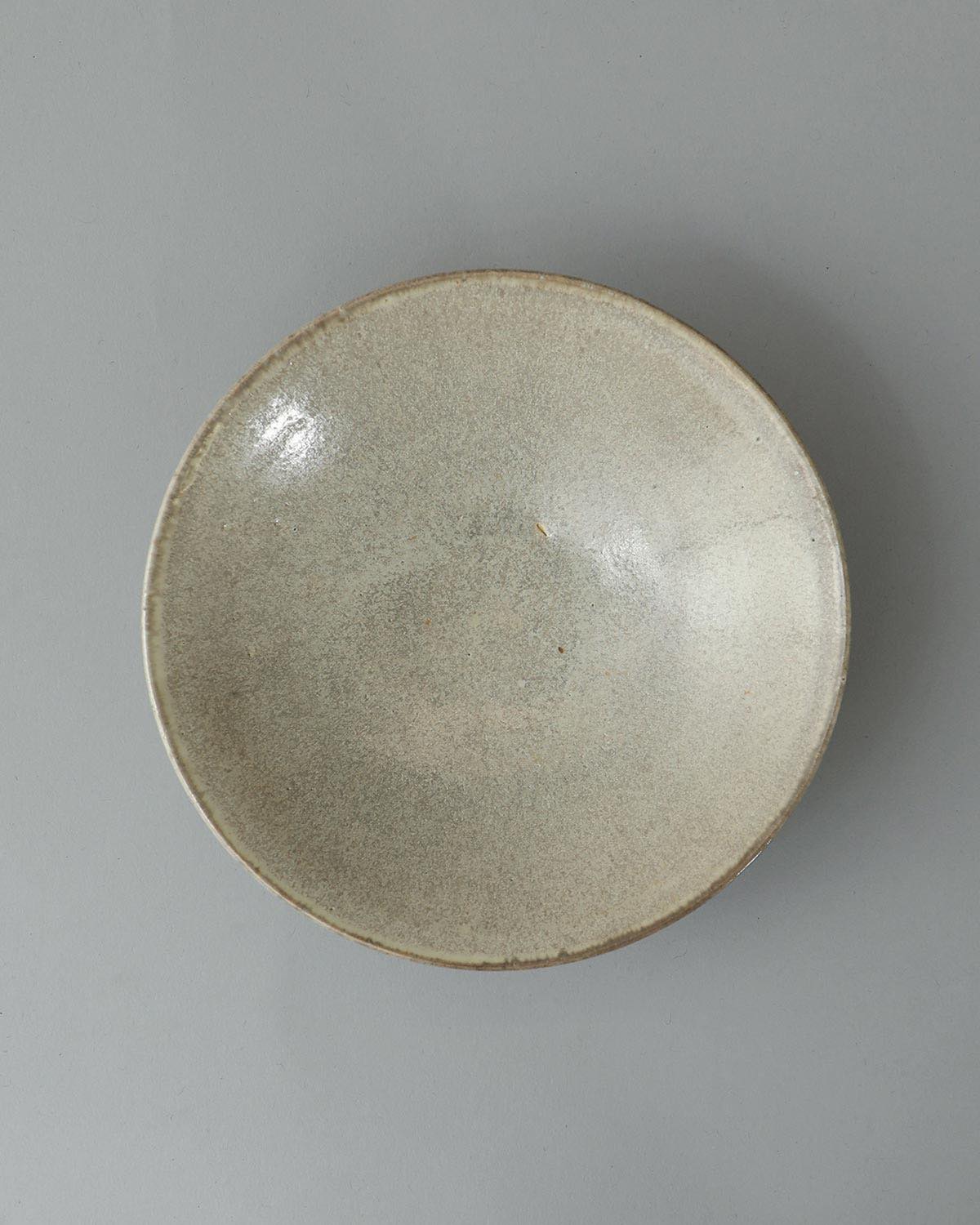 COPPER CRYSTALLINE GLAZE SHALLOW DISH