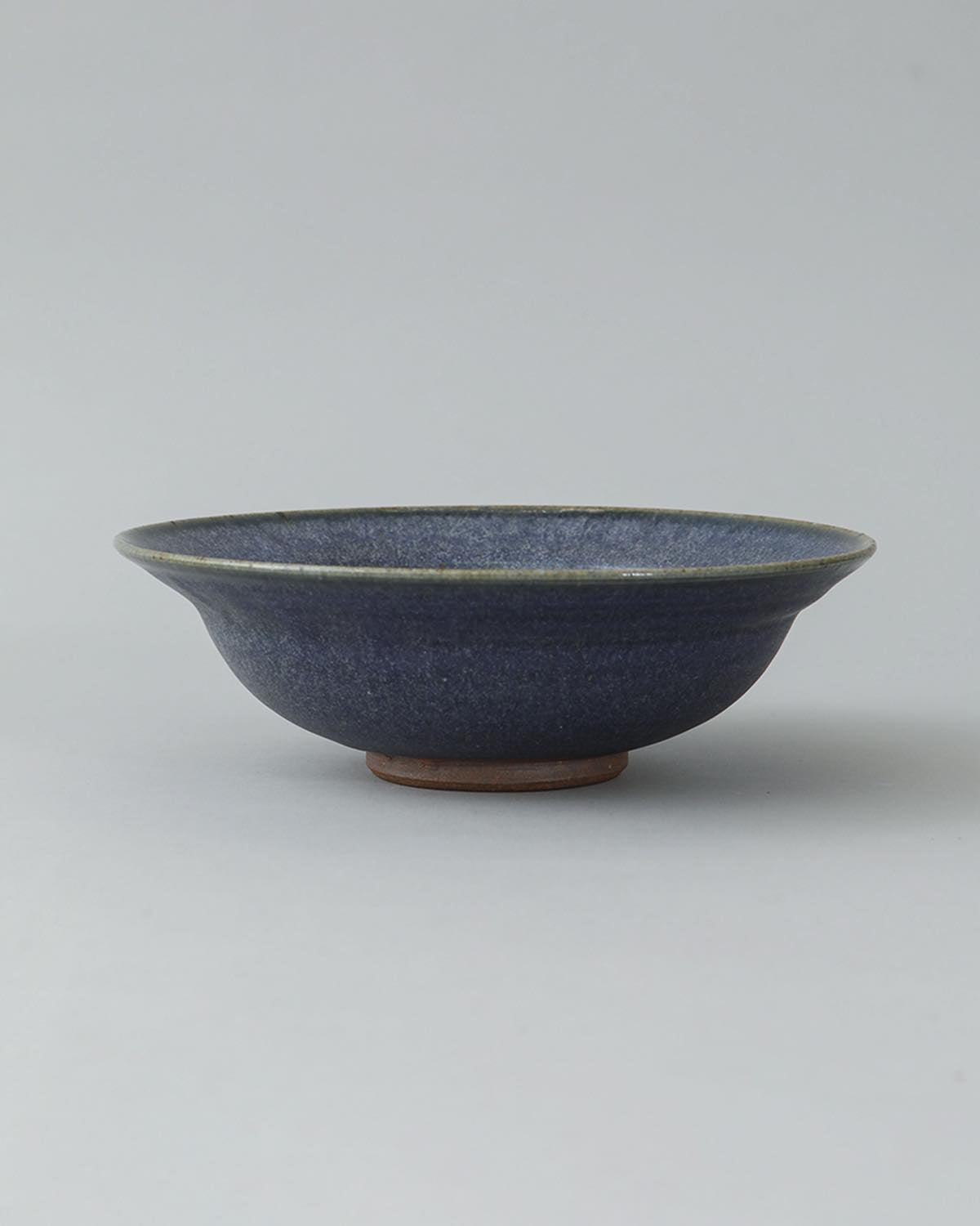 COBALT GLAZE A RIM BOWL