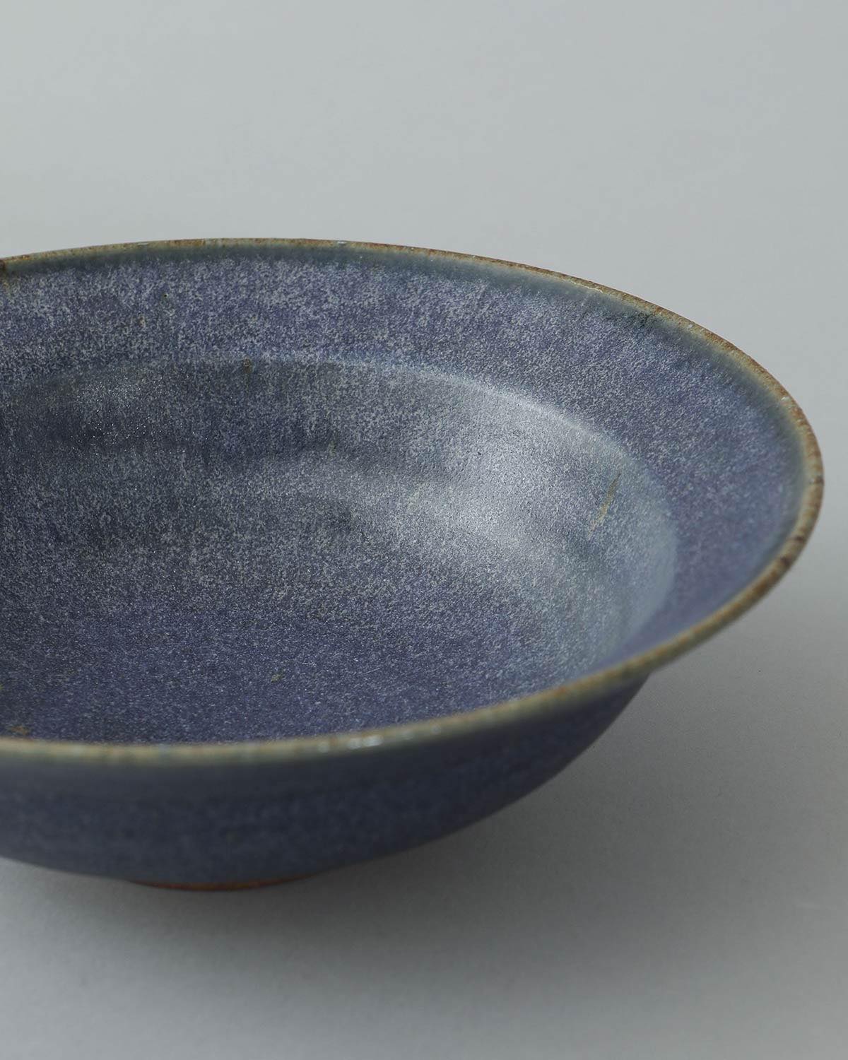 COBALT GLAZE A RIM BOWL