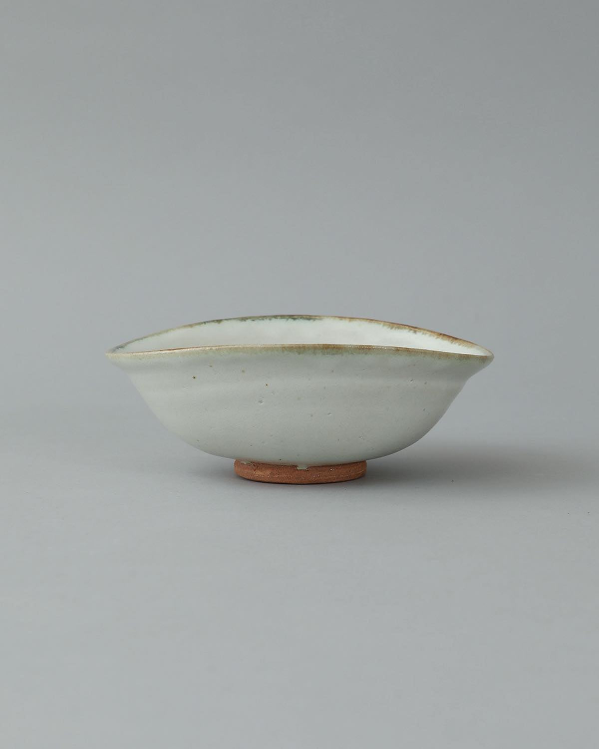 WHITE MATTE OVAL BOWL