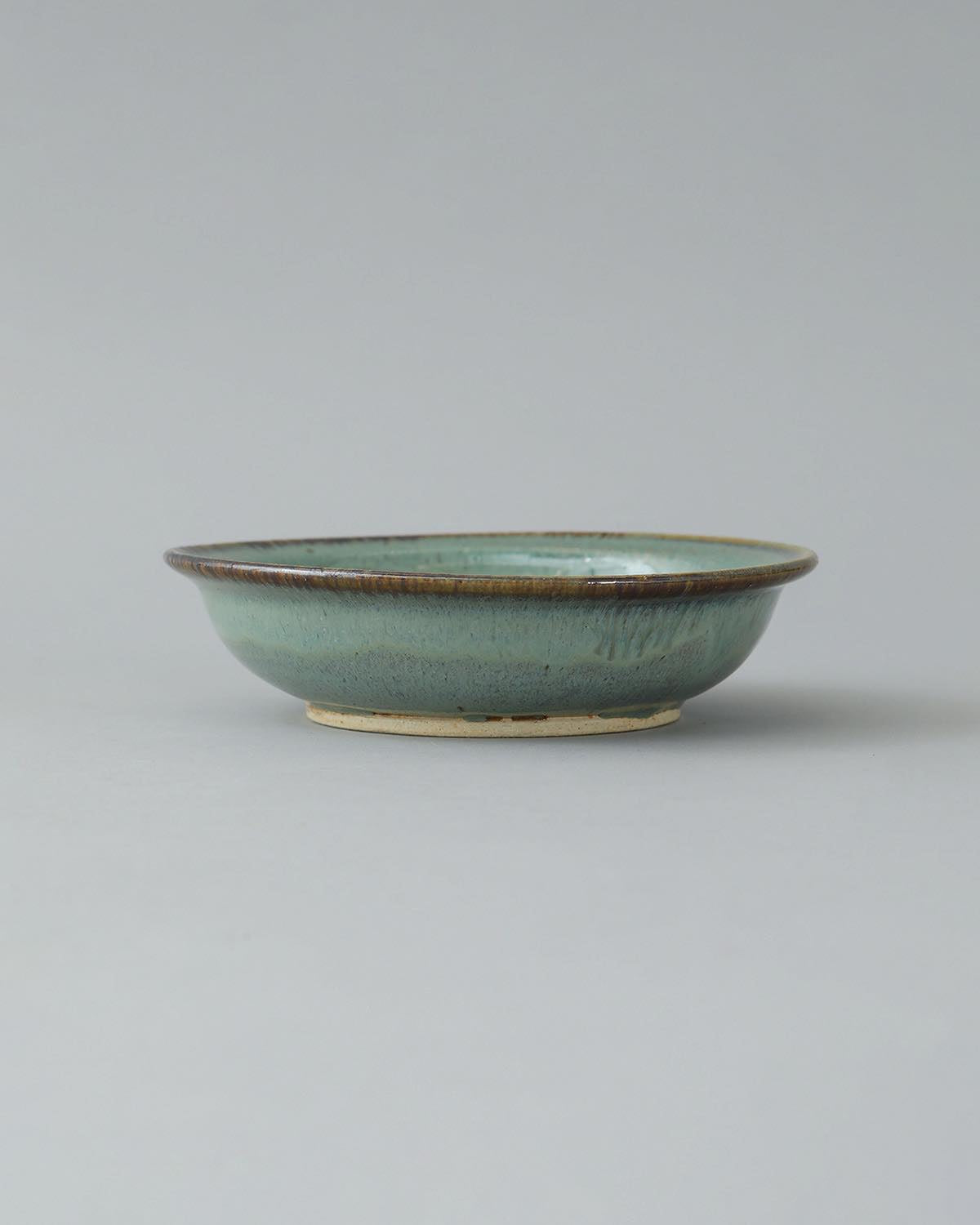 MINT GREEN SOUP PLATE SHALLOW BOWL