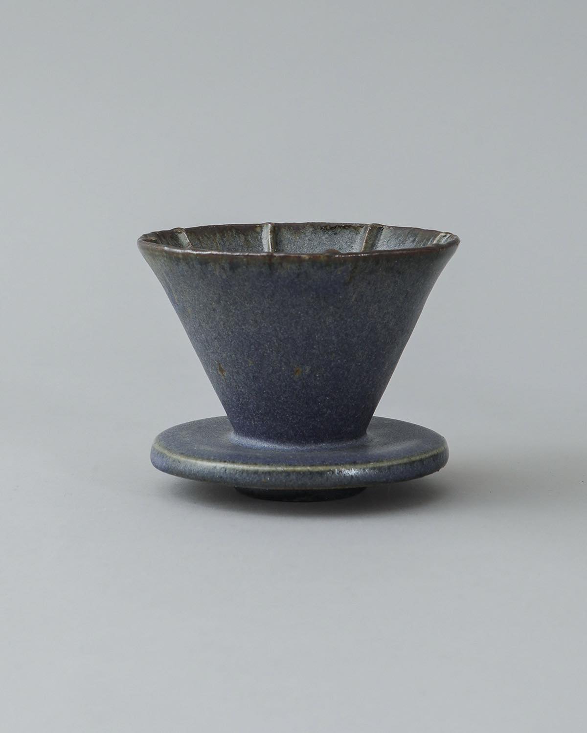 COBALT GLAZE COFFEE DRIPPER