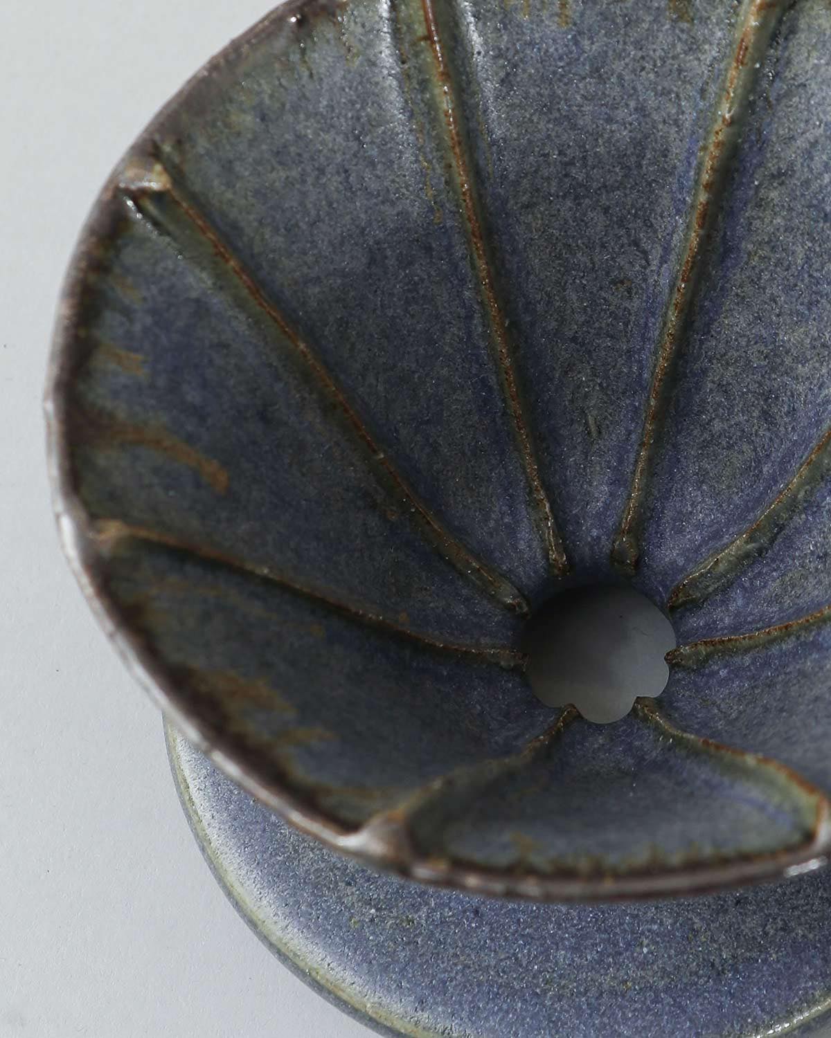 COBALT GLAZE COFFEE DRIPPER