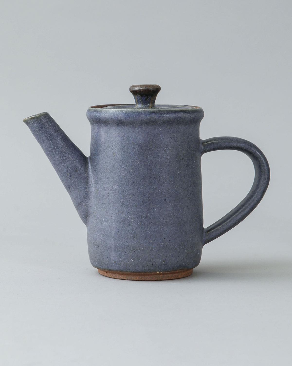 COBALT GLAZE COFFEE POT 600ML