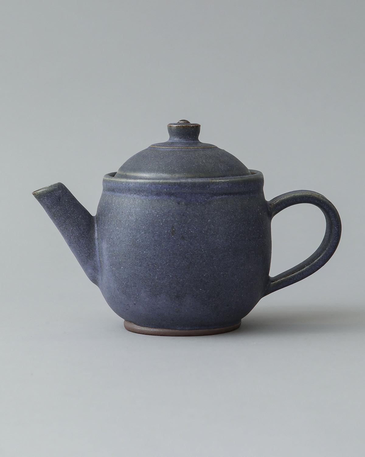 COBALT GLAZE TEAPOT