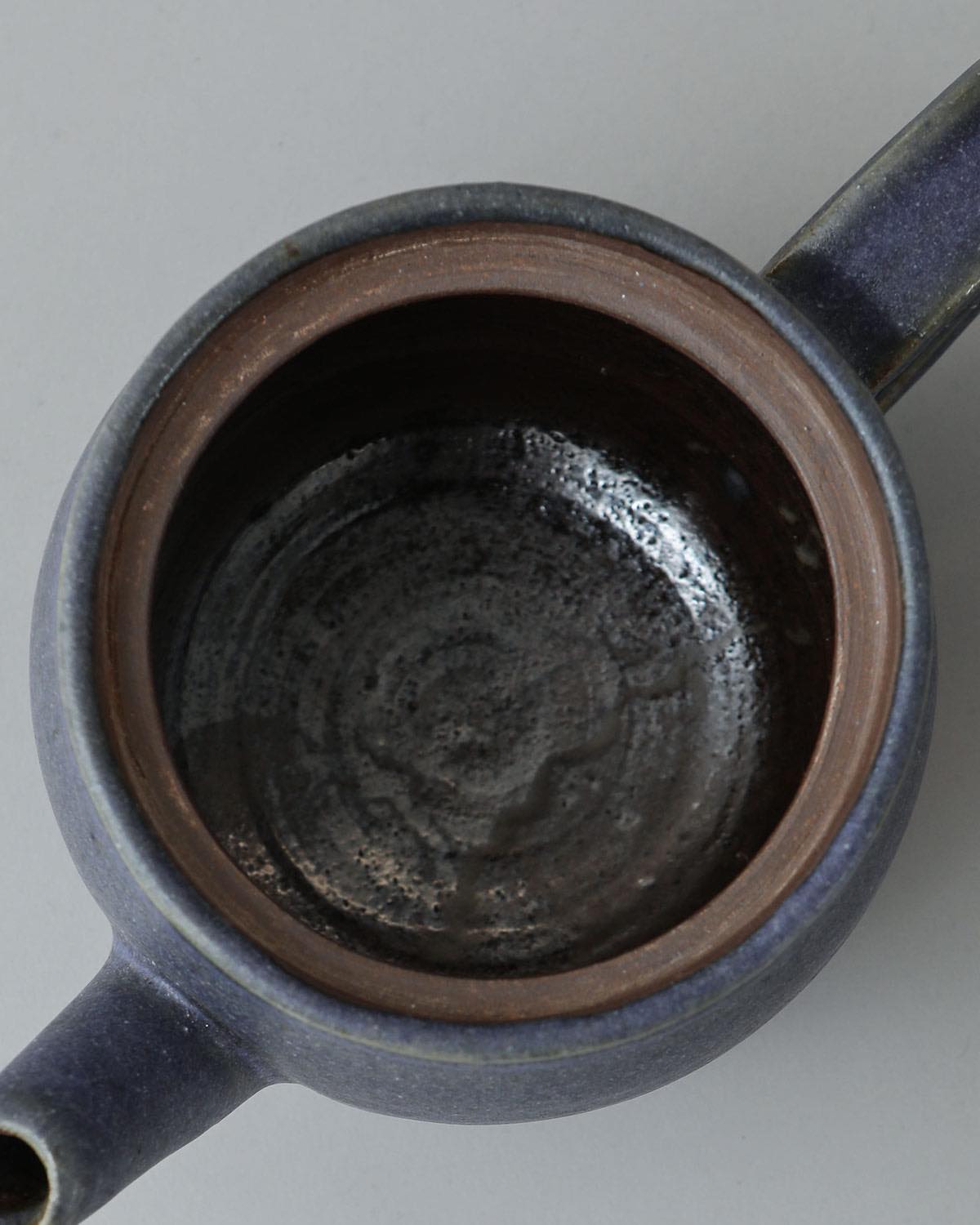 COBALT GLAZE TEAPOT