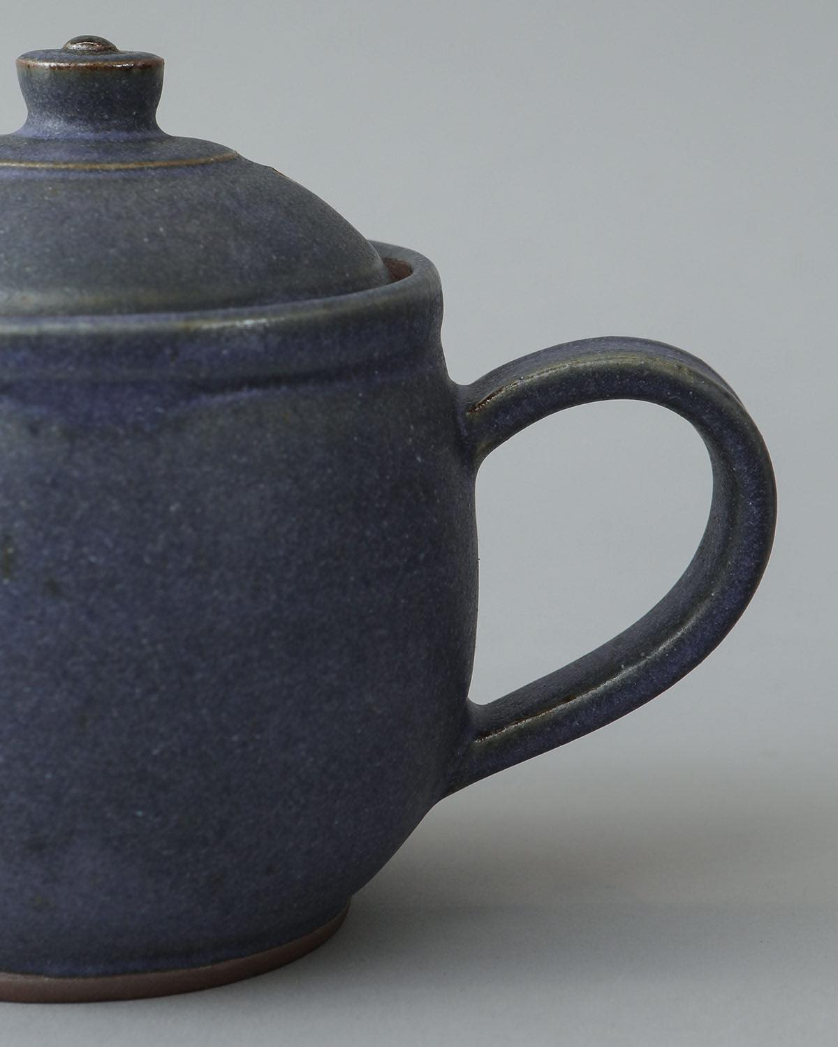 COBALT GLAZE TEAPOT