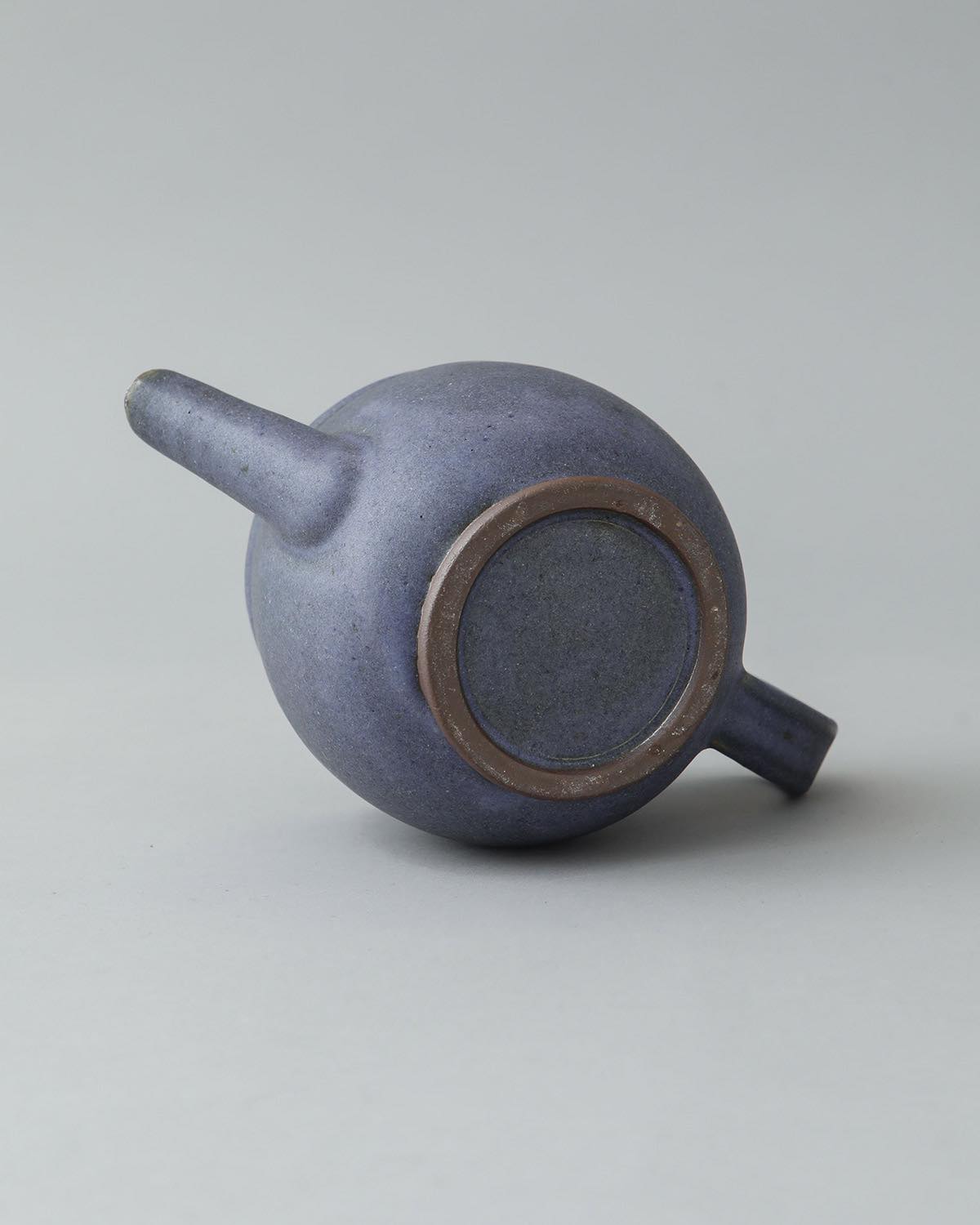 COBALT GLAZE TEAPOT