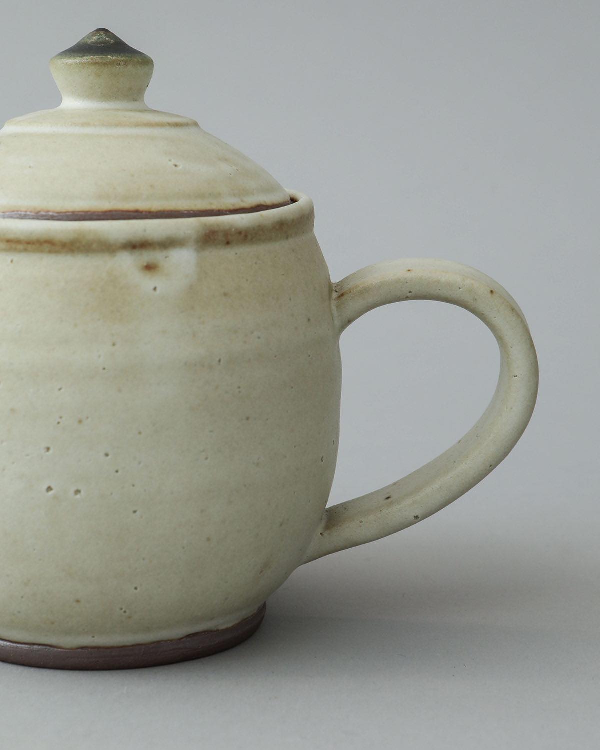 WHITE MATTE TEAPOT