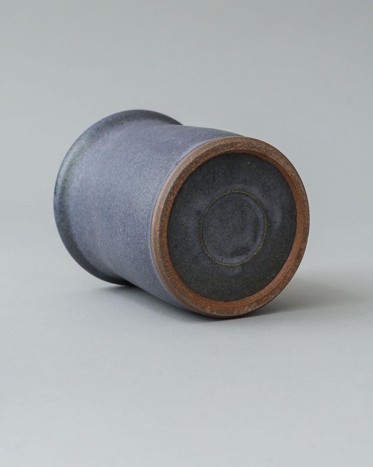 COBALT GLAZE CANISTER C