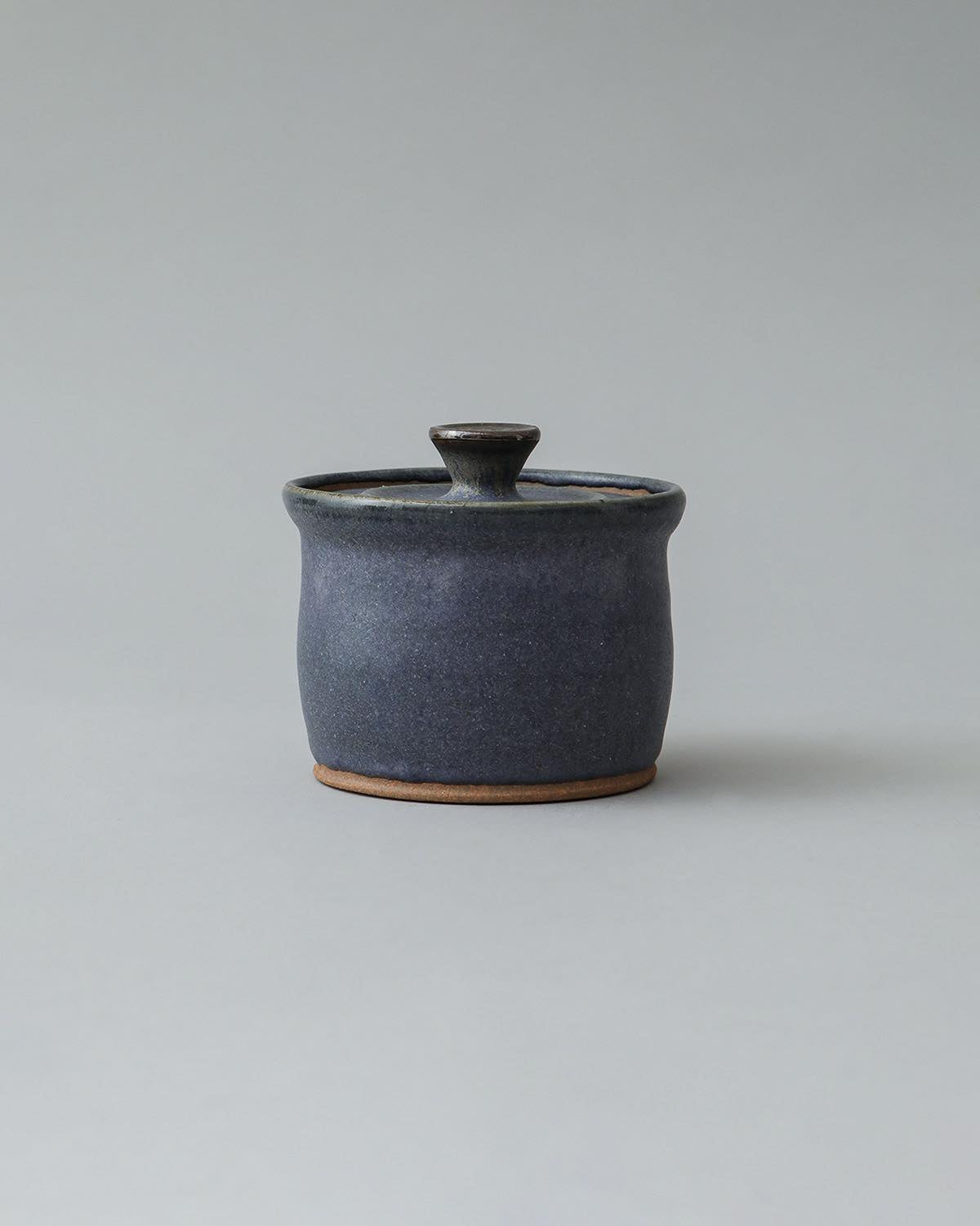 COBALT GLAZE CANISTER F