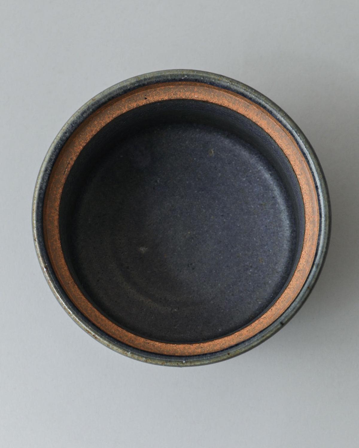 COBALT GLAZE CANISTER F