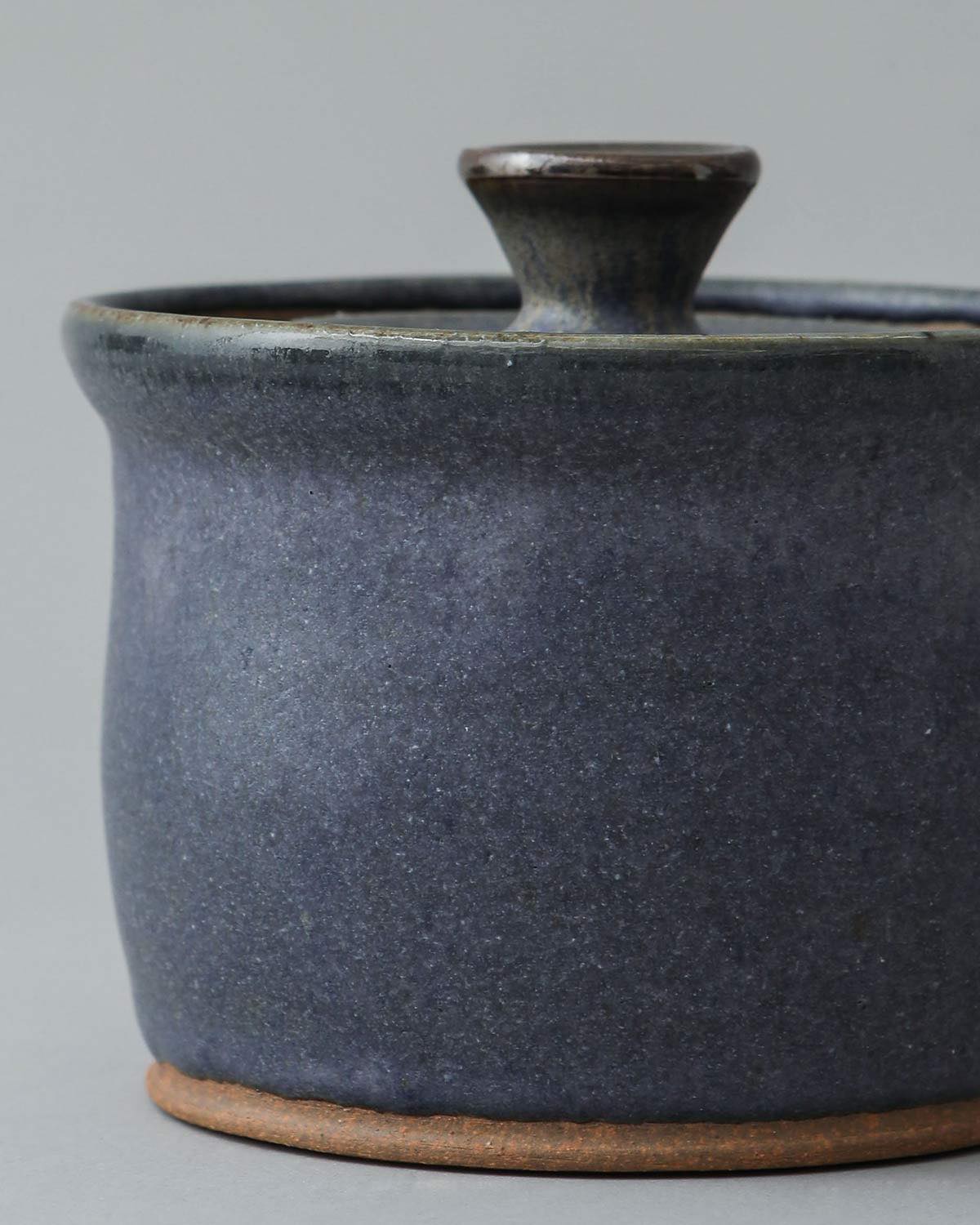 COBALT GLAZE CANISTER F