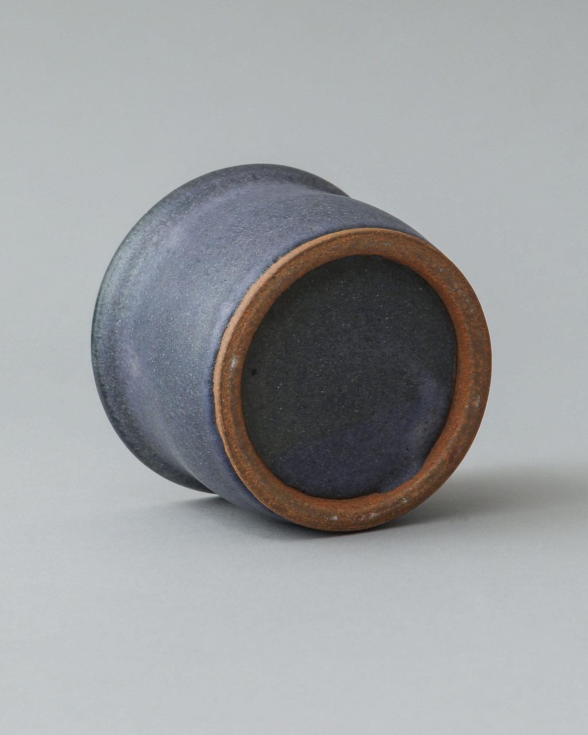 COBALT GLAZE CANISTER F