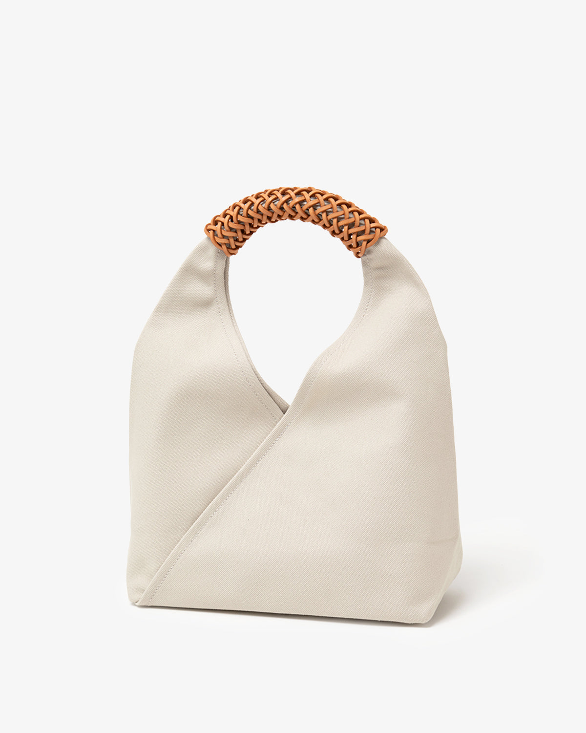 WOVEN TRIANGLE BAG 36 - CANVAS