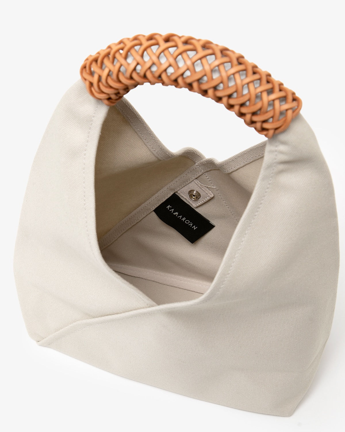 WOVEN TRIANGLE BAG 36 - CANVAS