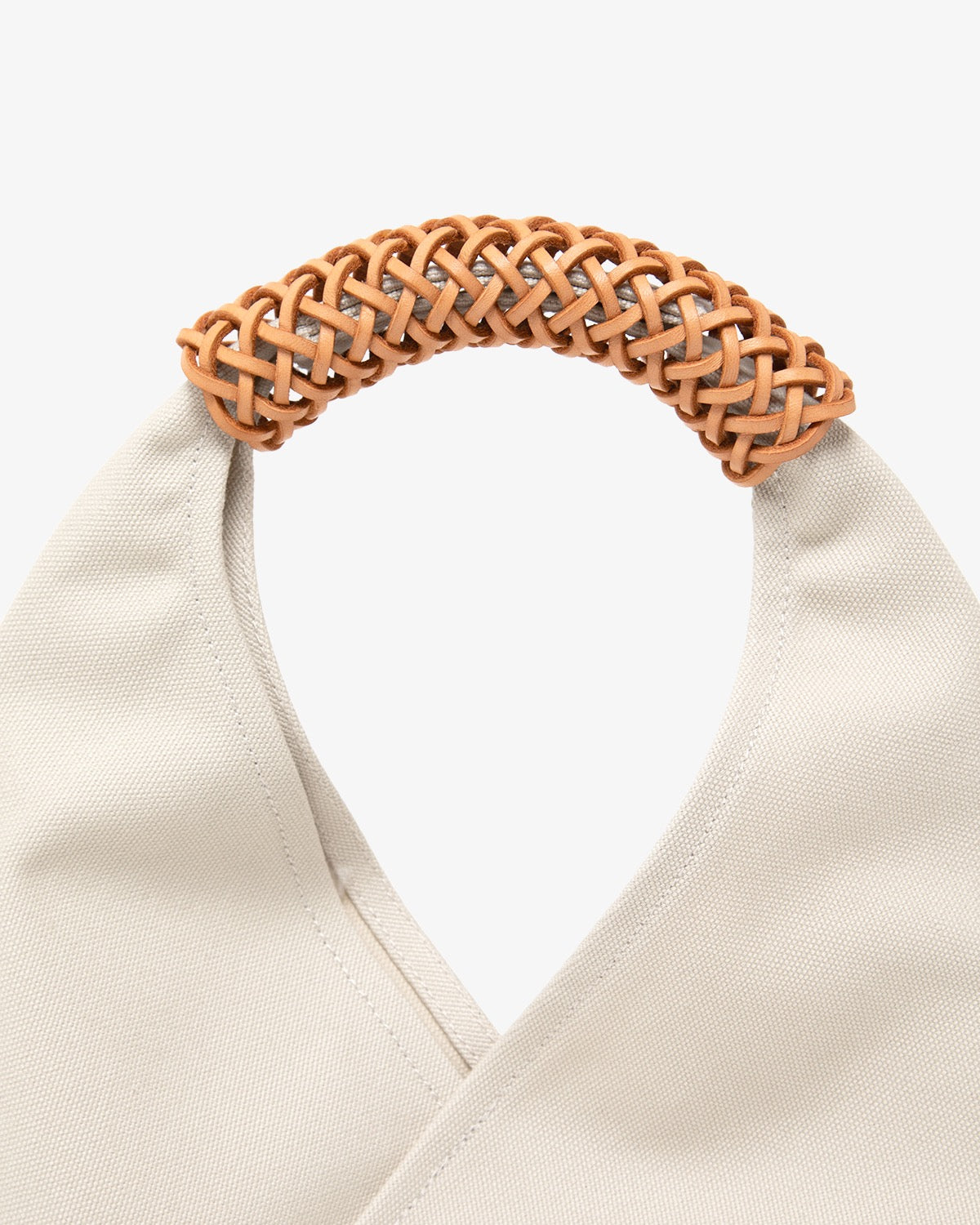 WOVEN TRIANGLE BAG 36 - CANVAS
