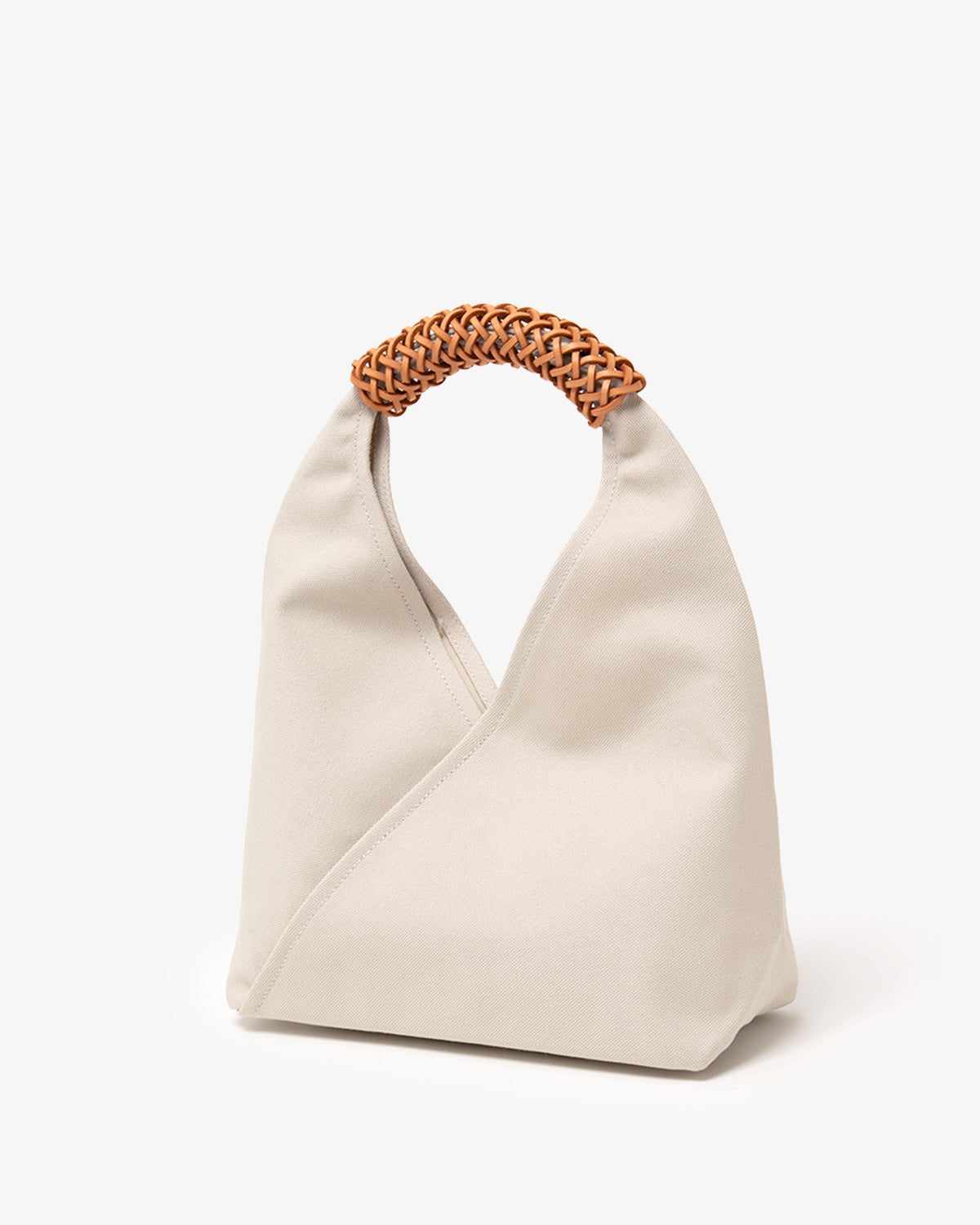 WOVEN TRIANGLE BAG 36 - CANVAS