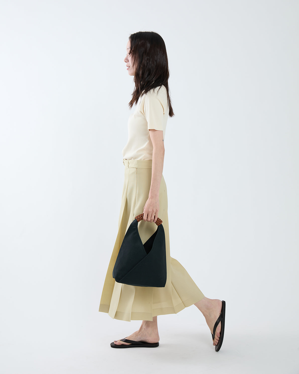 WOVEN TRIANGLE BAG 36 - CANVAS