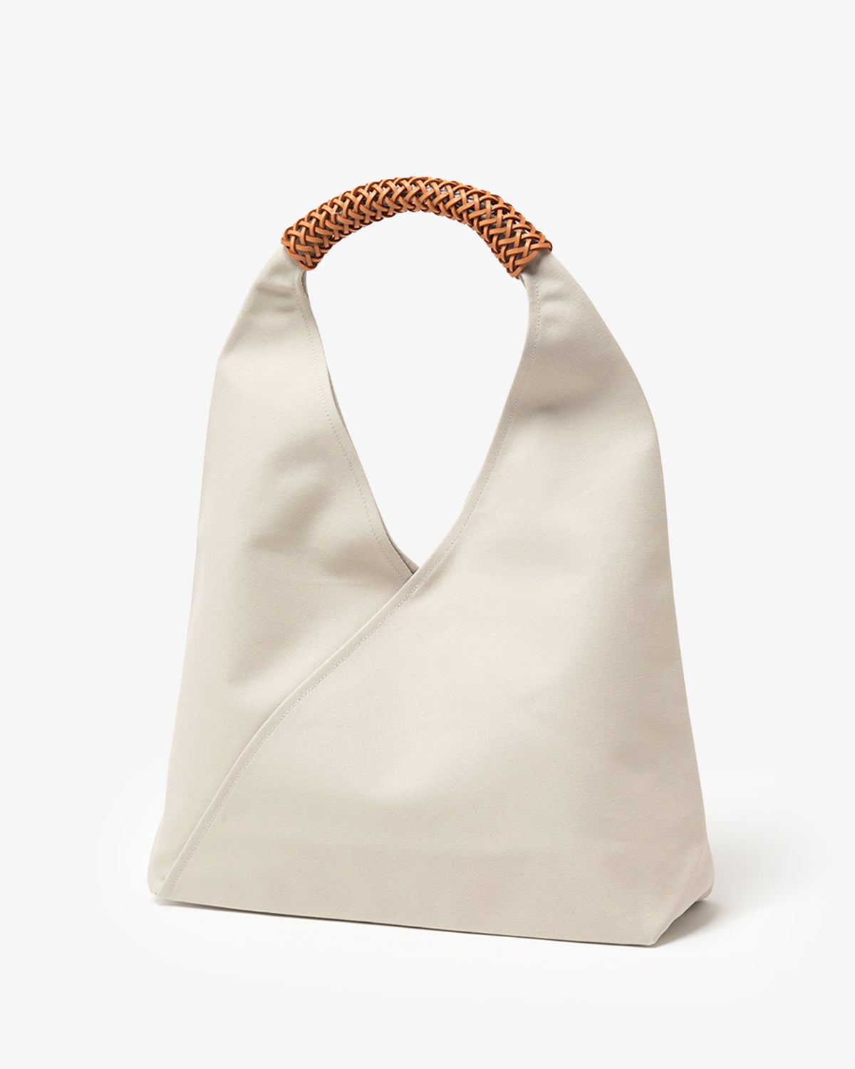 WOVEN TRIANGLE BAG 58 - CANVAS