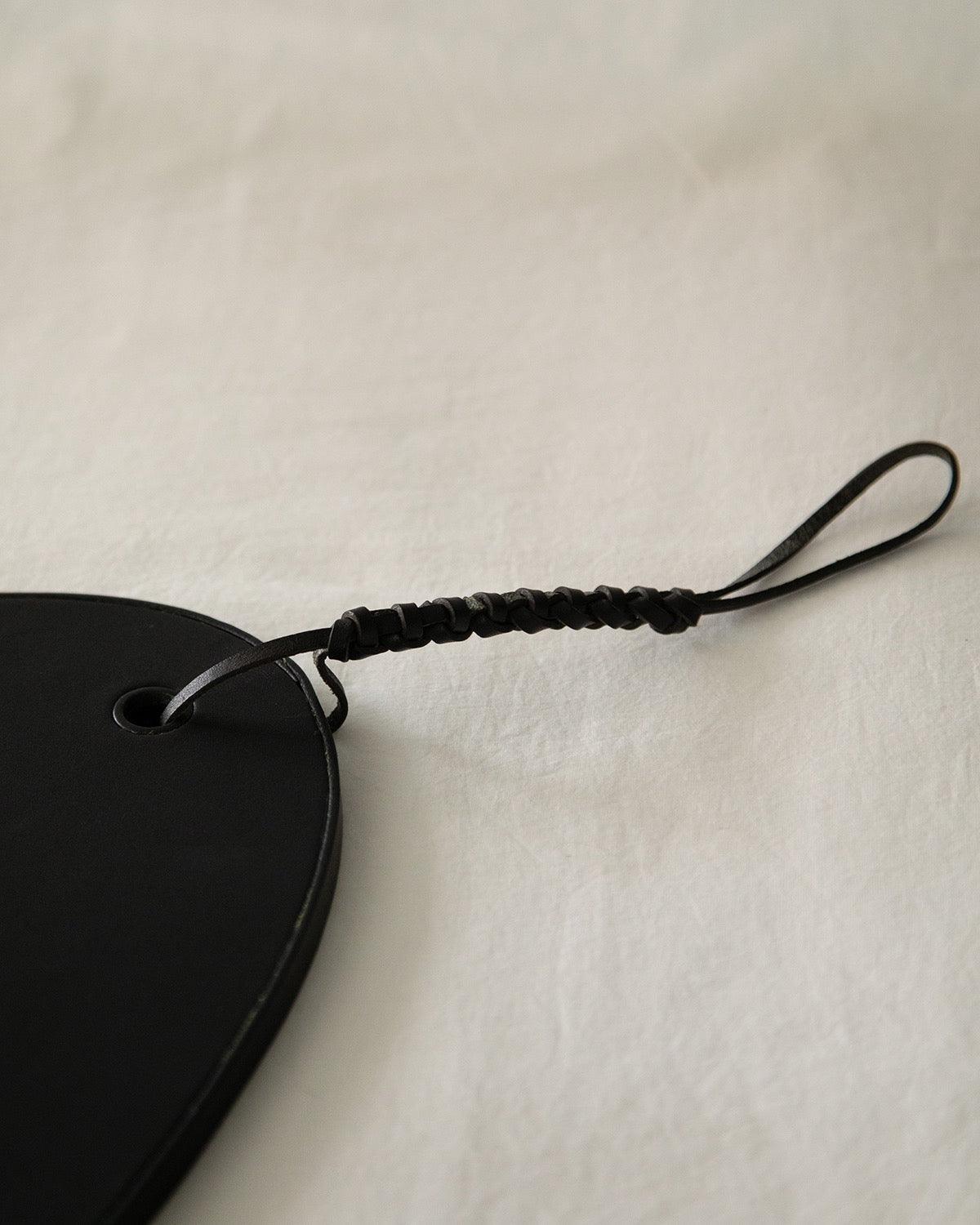 WOVEN PEBBLE MIRROR 45