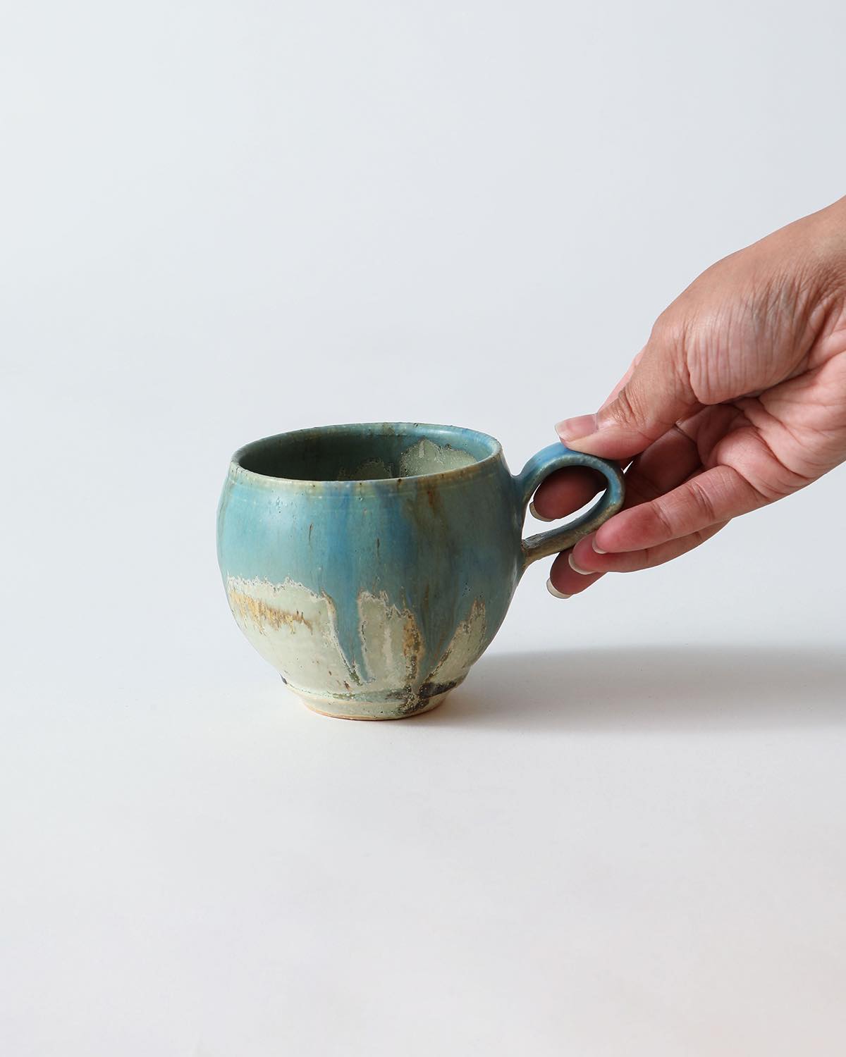 MARU MUG CUP - SEA AND FLOWER