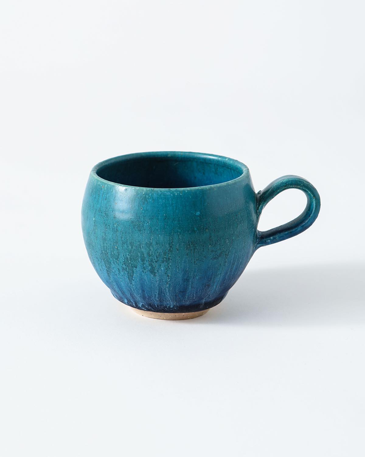 MARU MUG CUP -  BLUE GLAZE LANDSCAPE