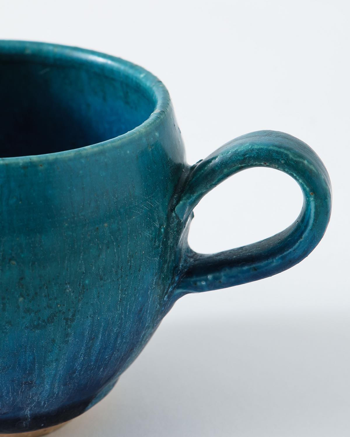 MARU MUG CUP -  BLUE GLAZE LANDSCAPE