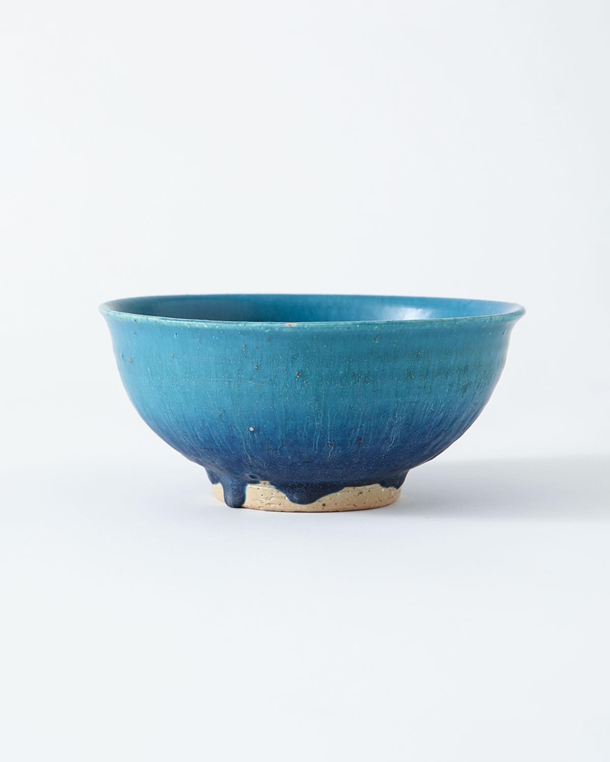 RICE BOWL - BLUE GLAZE LANDSCAPE