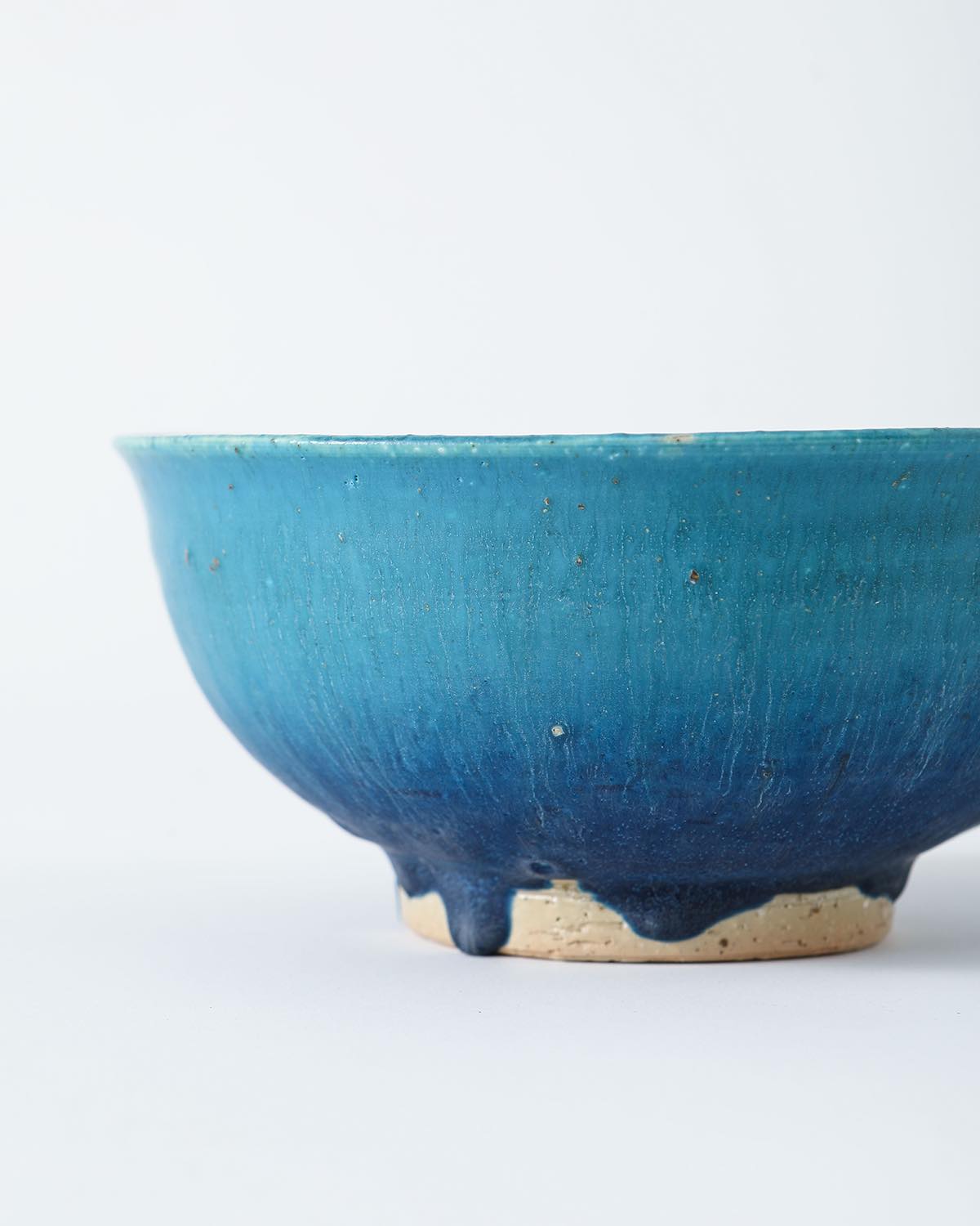 RICE BOWL - BLUE GLAZE LANDSCAPE