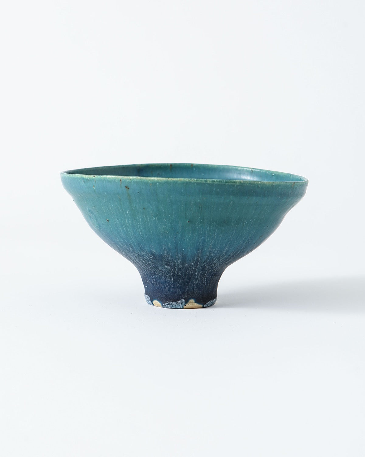 BOWL - BLUE GLAZE LANDSCAPE